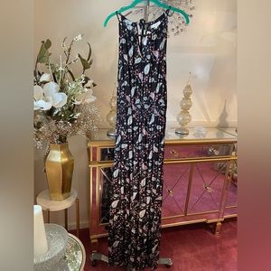 NEW PROMESA PAISLEY PRINT VERY SOFT & DRAPES BEAUTIFULLY MAXI DRESS Lined Size S
